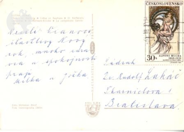 Kutná Hora 1970 95 001 ●